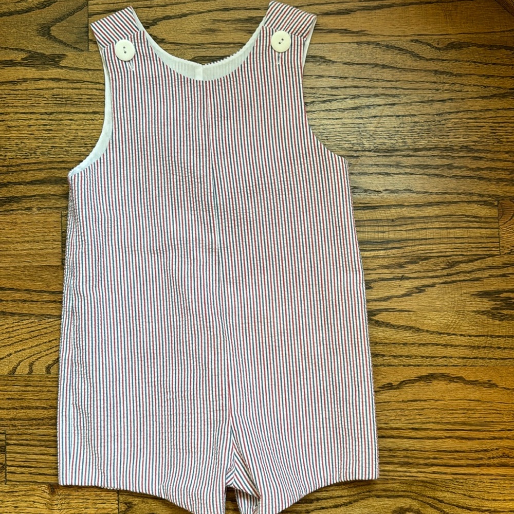 Red white and blue boys short all